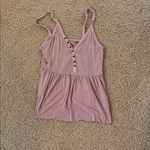 Pink tank top